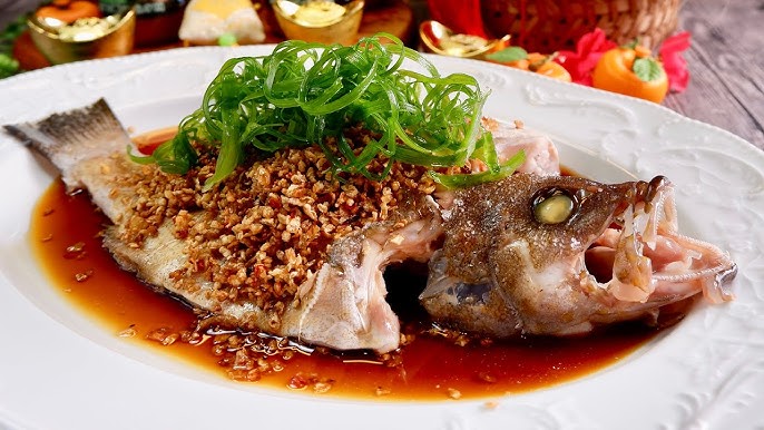 Steamed Garoupa Fish